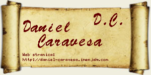 Daniel Čaraveša vizit kartica